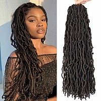 8 Packs Faux Locs Crochet Hair For Butterfly Locs Distressed Soft Locs 24 Inch Crochet Braids Hair For Women 24 Inchpack Of 8