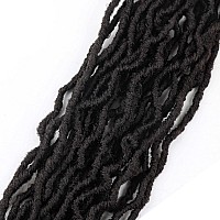 8 Packs Faux Locs Crochet Hair For Butterfly Locs Distressed Soft Locs 24 Inch Crochet Braids Hair For Women 24 Inchpack Of 8