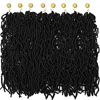 8 Packs Soft Locs 24 Inch Faux Locs Crochet Hair For Butterfly Locs Distressed Locs Crochet Hair For Women 24 Inchpack Of 8