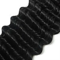 Human Braiding Hair Deep Wave Bulk Human Hair For Braiding No Weft Wet And Wavy Human Hair Braiding Hair Extensions For Boho Bra