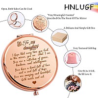 Hnlugf To My Granddaughter Youre Amazing And Beautiful Pocket Mirror Granddaughter Engraved Compact Mirror Family First M