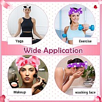 Wsyub 3Pcs Spa Headbands Headbands For Face Washing Makeup Skincare Headbands For Girls Women Spa Birthday Party