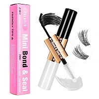 Calailis Lash Bond And Seal Cluster Lash Glue For Eyelash Clusters Strong Hold And Long Lasting 72 Hours Bond And Seal Lash Glu