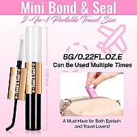 Calailis Lash Bond And Seal Cluster Lash Glue For Eyelash Clusters Strong Hold And Long Lasting 72 Hours Bond And Seal Lash Glu