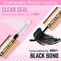 Calailis Lash Bond And Seal Cluster Lash Glue For Eyelash Clusters Strong Hold And Long Lasting 72 Hours Bond And Seal Lash Glu