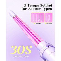 Wavytalk 5 In 1 Curling Ironcurling Wand Set With Curling Brush And 4 Interchangeable Ceramic Curling Wand05125Inst