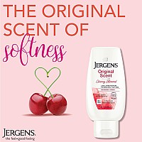 Jergens Original Scent Dry Skin Body Lotion Hand And Body Moisturizer Cherry Almond Essence Dermatologist Tested 2 Oz Pack