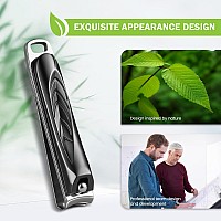 Bezox Stylish Fingernail Clippers Set Precision Cutting Finger Nail Clippers Adult For Thick Nails Ergonomic Design Nail Cutte