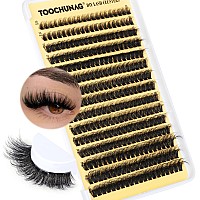 Fluffy 80D Lash Clusters 300Pcs Eyelash Clusters Dd Curl Thick Cluster Eyelash Extensions 1018Mm Diy Wispy Individual Lashes Ex