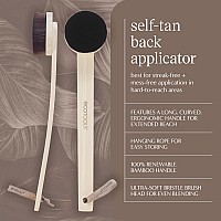 Ecotools Good Tan Selftan Back Applicator Back Brush For Applying Selftan Long Handle For Controlled Sunless Tanning Eco Fr