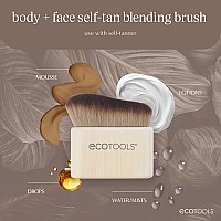 Ecotools Good Tan Body Face Selftan Blending Brush Kabuki Brush For Applying Self Tanner Sunless Tanner Blending Brush Eco