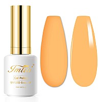 Imtiti Gel Nail Polish 1Pcs 15Ml Creme Yellow Color Gel Polish Soak Off Led Nail Polish Gel Nail Art Design Manicure Salon Diy