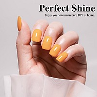 Imtiti Gel Nail Polish 1Pcs 15Ml Creme Yellow Color Gel Polish Soak Off Led Nail Polish Gel Nail Art Design Manicure Salon Diy