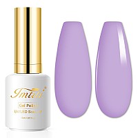 Imtiti Gel Nail Polish 1Pcs 15Ml Purple Color Gel Polish Soak Off Led Nail Polish Gel Nail Art Design Manicure Salon Diy At Hom