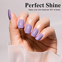 Imtiti Gel Nail Polish 1Pcs 15Ml Purple Color Gel Polish Soak Off Led Nail Polish Gel Nail Art Design Manicure Salon Diy At Hom