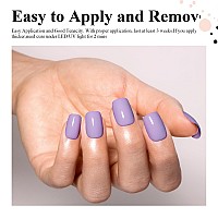 Imtiti Gel Nail Polish 1Pcs 15Ml Purple Color Gel Polish Soak Off Led Nail Polish Gel Nail Art Design Manicure Salon Diy At Hom