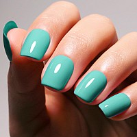 Firedeep Green Blue Gel Nail Polish 16Ml Cyan Color Aqua Soak Off Uv Led Nail Gel Polish Spring Summer Nail Art Starter Manicure