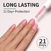 Firedeep Gel Nail Polish 16Ml Pink Peach Color Soak Off Uv Led Nail Gel Polish Spring Summer Nail Art Starter Manicure Salon Diy