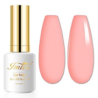 Imtiti Gel Nail Polish 1Pcs 15Ml Nude Pink Color Gel Polish Soak Off Led Nail Polish Gel Nail Art Design Manicure Salon Diy At