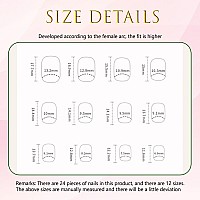 Square Press On Nails Short Pink Tender Fake Nails Glitter Pearl Nail Art Acrylic Nails Press Ons Cute Natural Sweet Style Full