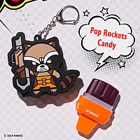 Lip Smacker Marvel Guardians Of The Galaxy Keychain Lip Balm For Kids Rocket Racoon Keychain