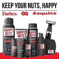 Happy Nuts Comfort Powder Anti Chafing Deodorant Aluminumfree Sweat And Odor Control For Jock Itch Groin And Mens Priva