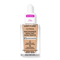 Wet N Wild Bare Focus Skin Tint 5 Niacinamide Enriched Buildable Sheer Lightweight Coverage Natural Radiant Finish Hyaluron