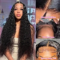 18 Inch Wear And Go Glueless Wigs Human Hair Pre Plucked Pre Cut For Beginners 13X4 Water Wave Lace Front Wigs Human Hair For Wo