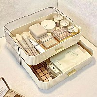 Miuopur Stackable Makeup Organizer Drawers Bathroom Vanity Organizers And Storage Ideal For Desk And Dresser Countertops Grea