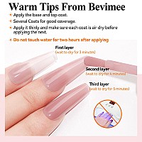 Bevimee Fast Drying Nail Polish 12Ml Air Quick Dry Sheer Nude Regular Color Nail Polish Holographic High Coverage Nail Lacquer