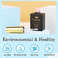 Carmu Barely Pink Gel Nail Polish 1 Pcs 05 Fl Oz Jelly Nude Pink Neutral Sheer Nail Polish Soak Off Uv Led Lamp Gel Polish Nail