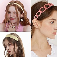 Unisex Hair Band 9Pcs Plastic Headband With Teeth Head Bands Combing Hairbands Wavy Outdoor Sports Headbands For Mens Hair Band