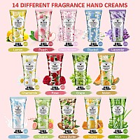 Vespro 210Pack Hand Cream Gifts Set For Women Hand Lotion Travel Size For Dry Cracked Hands Bulk Mini Hand Lotion For Valentin