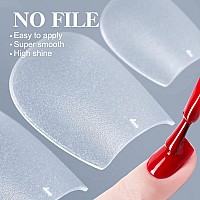 Gelike Ec 600Pcs Extra Short Coffin Gel X Nail Tips Preshape Acrylic Nail For Full Cover Diy At Home Salon 12 Sizes