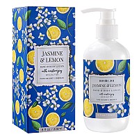 Romiie Zoi Daily Hand Body Lotion With Moisturizing Shea Butter For All Skin Type Jasmine Lemon 236 Ml 8 Fl Oz