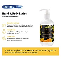 Romiie Zoi Daily Hand Body Lotion With Moisturizing Shea Butter For All Skin Type Sunflower 236 Ml 8 Fl Oz