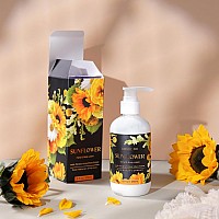 Romiie Zoi Daily Hand Body Lotion With Moisturizing Shea Butter For All Skin Type Sunflower 236 Ml 8 Fl Oz