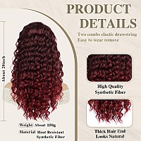 Aisi Beauty Curly Ponytail Extension Drawstring Ponytail Extension For Black Women Synthetic Clip In Ponytail 20 Inch Long Curl