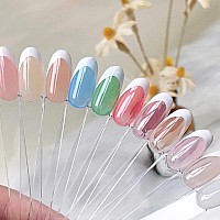 Born Pretty Semi Jelly Gel Nail Polish Jelly Deep Nude Gel Nail Polish Sheer Nude Natural Translucent Hemafree Soak Off Gel Pol