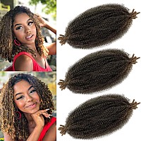 Marley Twist Braiding Hair Preseparated Springy Afro Twist Hair Kinky Twist Crochet Hair Braids For Distressed Soft Locs Sprin