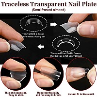 Febsnow 1000Pcs Extra Short Coffin Nail Tips Soft Acrylic Full Cover False Flake Gel Nails For Nail Salon Nail Extension Nail Sh