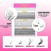 Tdance Lash Clusters Kit Individual Cluster Lash Extensions Diy Multitype Mixed False Eyelash Tray Bottom Spikevolume Lashes