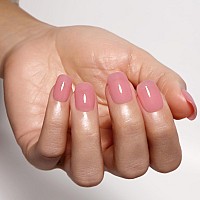 Imtiti Jelly Nude Pink Gel Nail Polish 15Ml Sheer Pink Gel Polish Translucent Soak Off Uv Gel For French Manicure 1Pcs