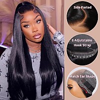 Yiroo Bye Bye Knots Pre Everything Wig Invisible Knots Yaki Straight 7X5 Lace Front Wigs Human Hair Glueless Wig Human Hair Pre