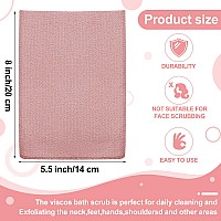 Tatuo 12 Pieces Korean Exfoliating Mitt Exfoliating Cloth Towel Korean Style Body Scrub Korean Style Scrubbing Cloth Bath Body E