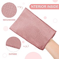 Tatuo 12 Pieces Korean Exfoliating Mitt Exfoliating Cloth Towel Korean Style Body Scrub Korean Style Scrubbing Cloth Bath Body E