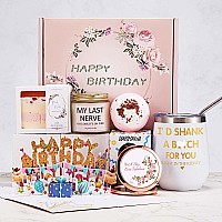 Birthday Gifts For Womenhappy Bath Set Relaxing Spa Gift Baskets Ideas Her Sister Female Friends Coworker Unique Gifts For