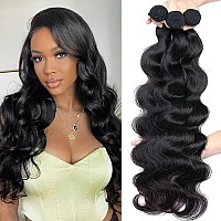 Brazilian Body Wave Bundles Human Hair Weave Bundles18 20 22 Inch100 Unprocessed Human Hair 3 Bundles 10A Grade Body Wave Hum