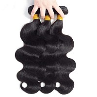 Brazilian Body Wave Bundles Human Hair Weave Bundles18 20 22 Inch100 Unprocessed Human Hair 3 Bundles 10A Grade Body Wave Hum