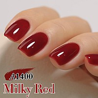 Double Rhythm Translucent Gel Polish Sheer Neutral Natural Light Milky Same Color Same Bottle 15Ml Jelly Nail Polish Nail Art Di